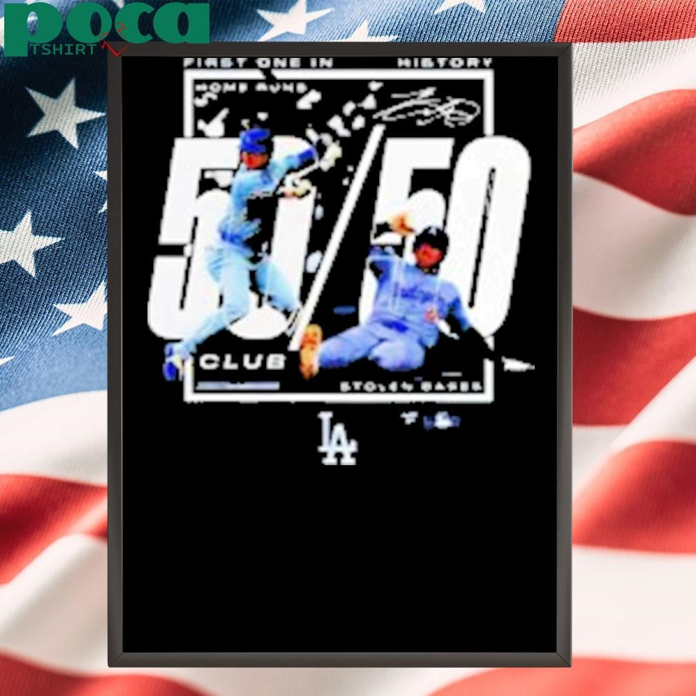 Dodgers Shohei Ohtani 50 50 Club Shirt