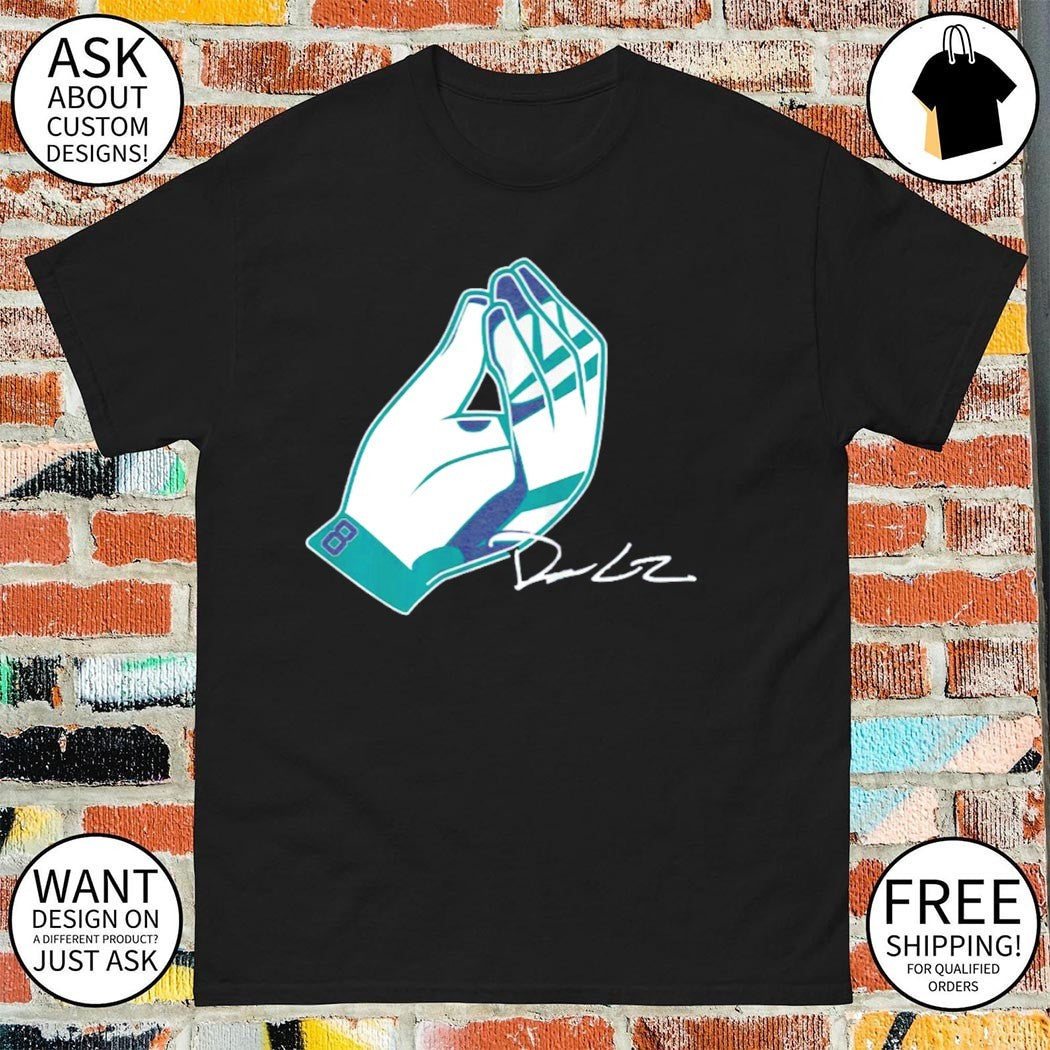Dominic Canzone Seattle Mariners Che Vuoi pinched fingers signature shirt