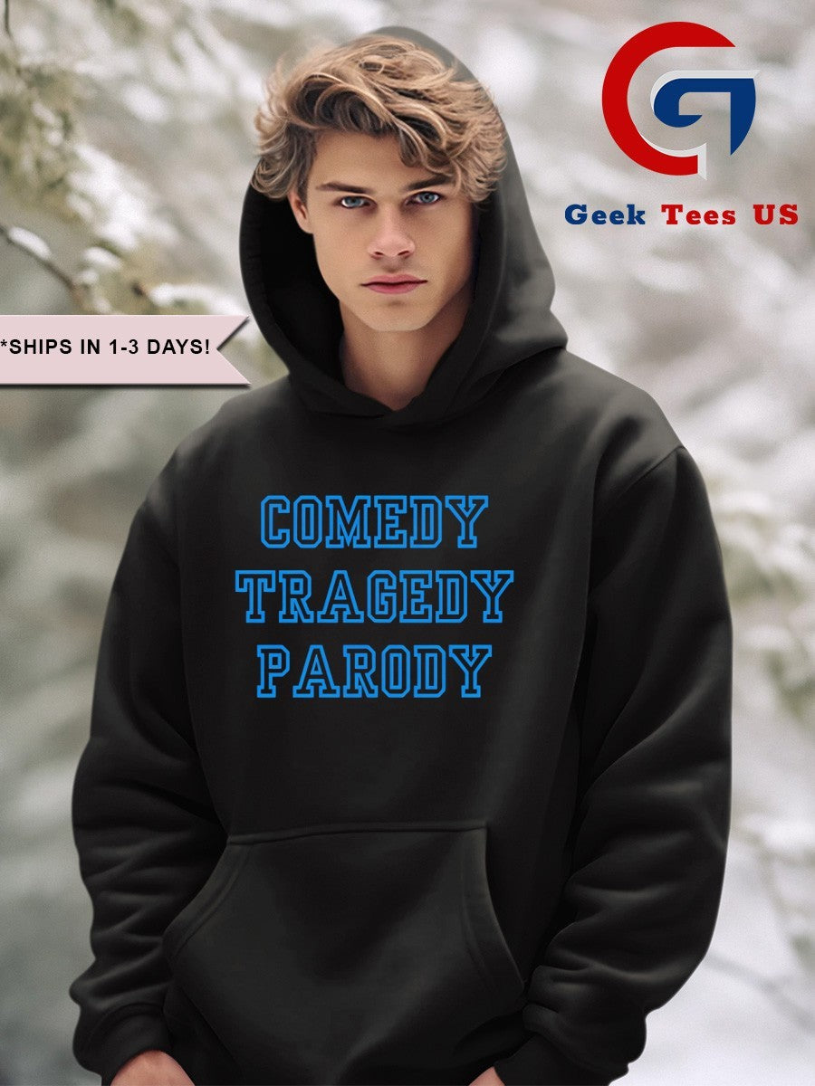 Dominic Fike Comedy Tragedy Parody T-shirt