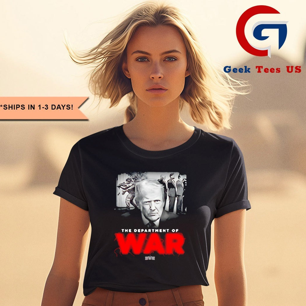Donald Trump Department of War Political graphic 2025 shirt