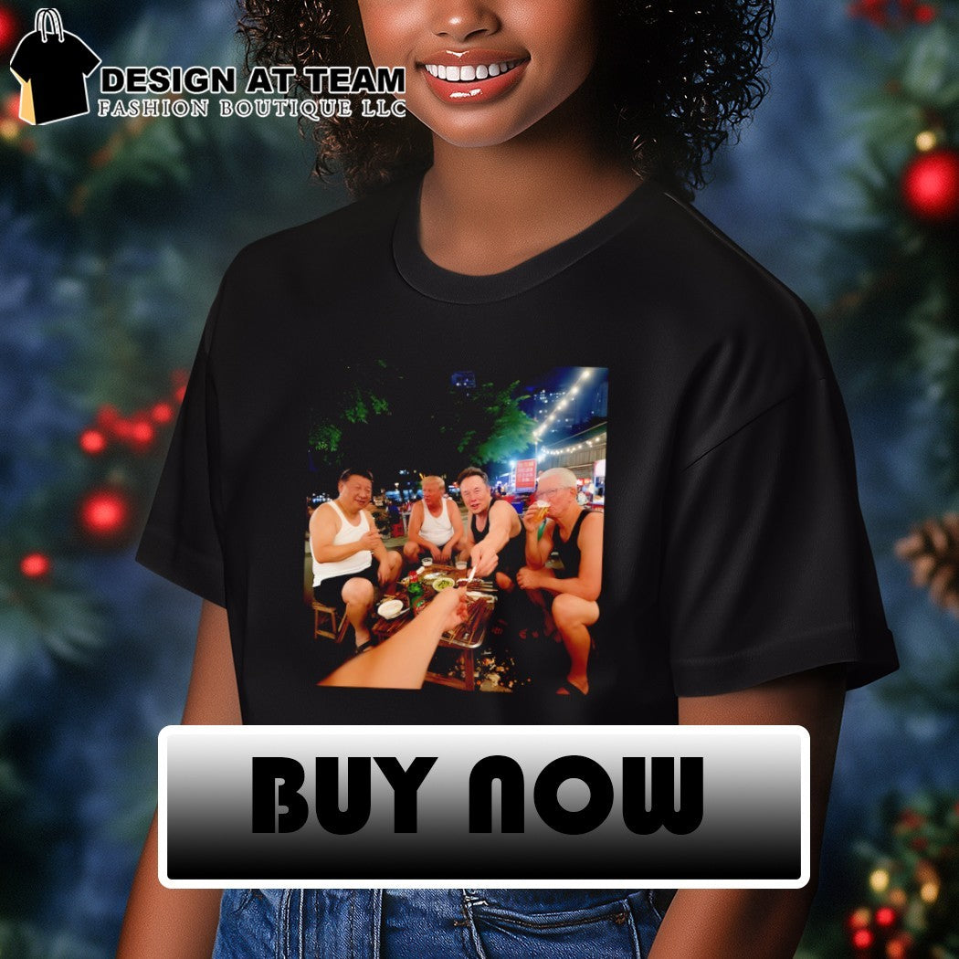 Donald Trump Tim Cook Elon Musk Xi Jinping The boys meme shirt