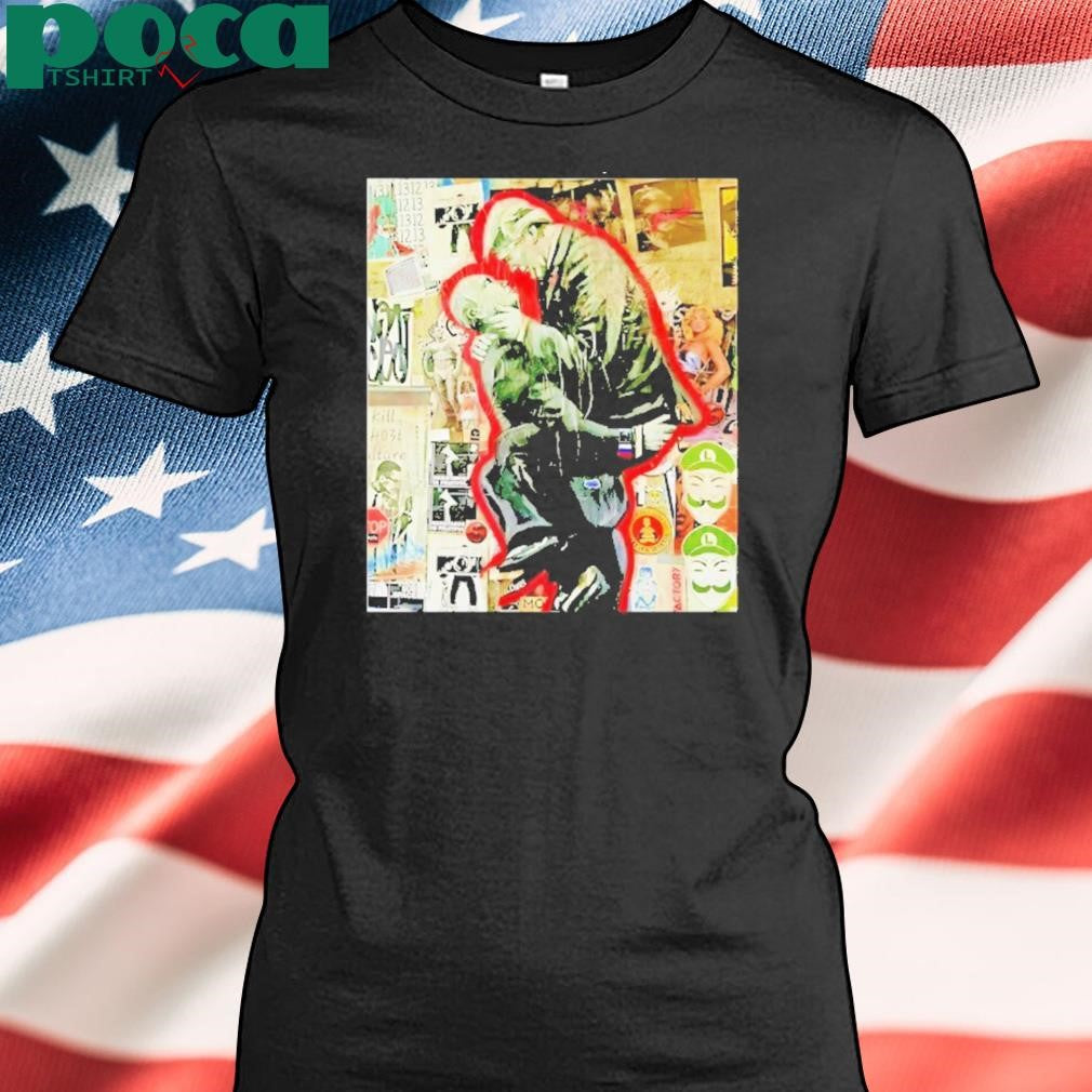 Donald Trump X Putin Street Art In Vancouver Canada Shirt