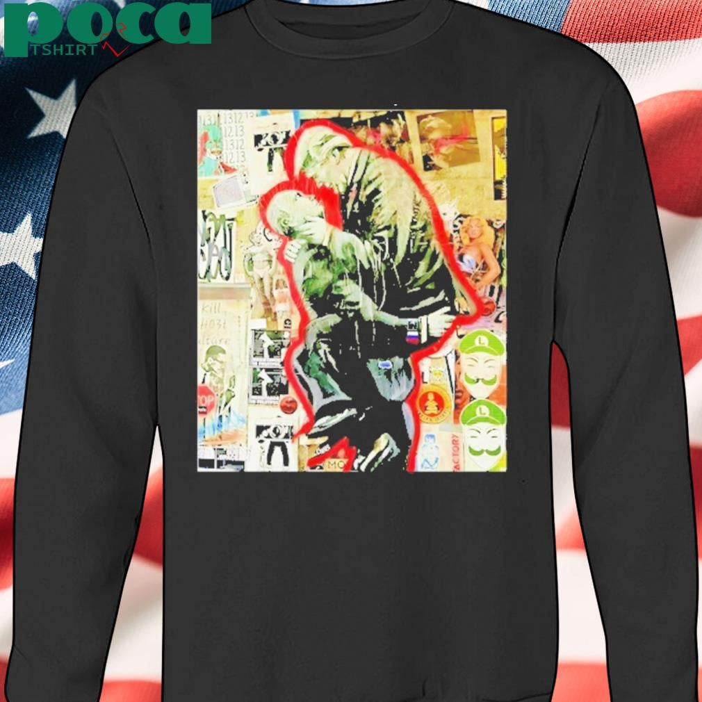 Donald Trump X Putin Street Art In Vancouver Canada Shirt