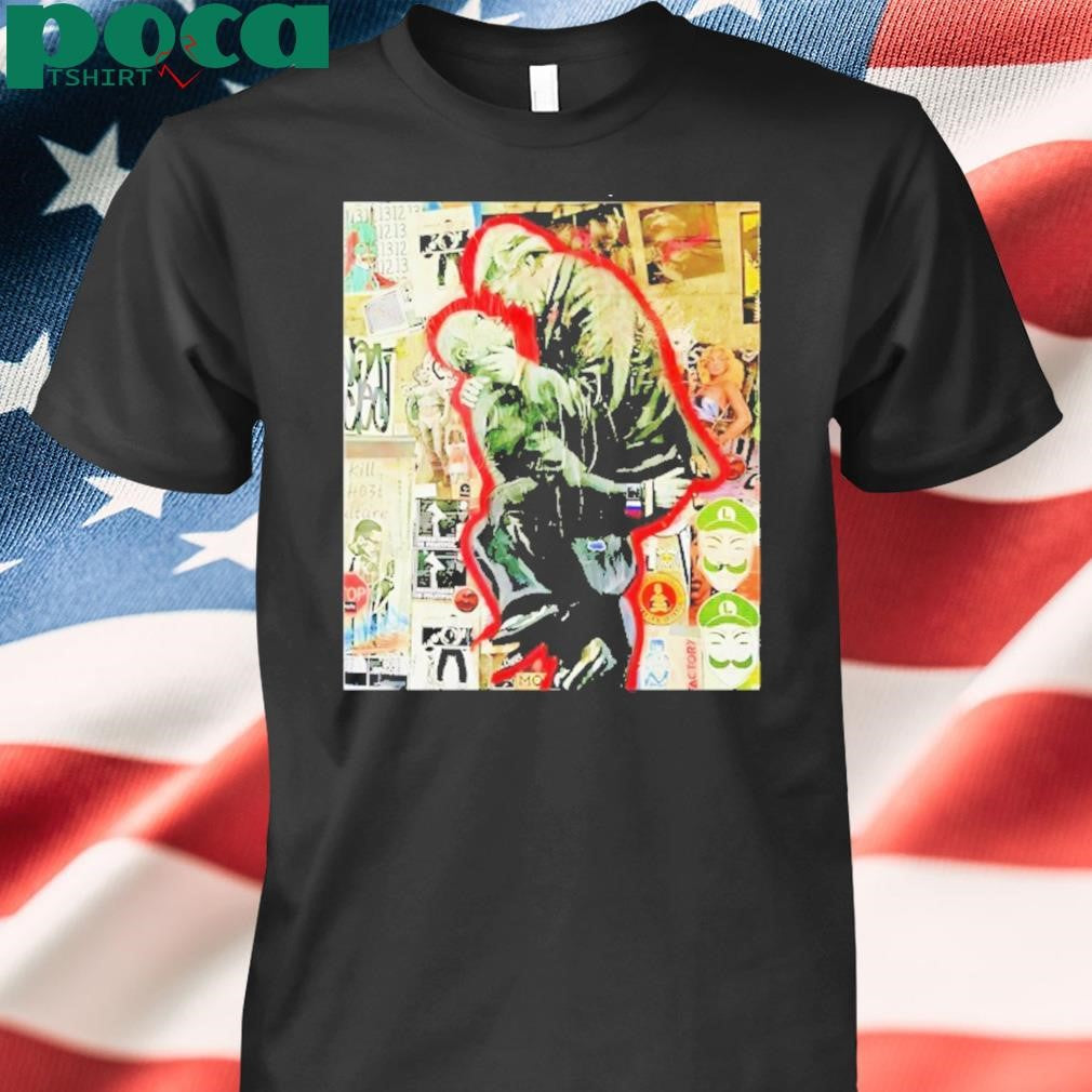 Donald Trump X Putin Street Art In Vancouver Canada Shirt