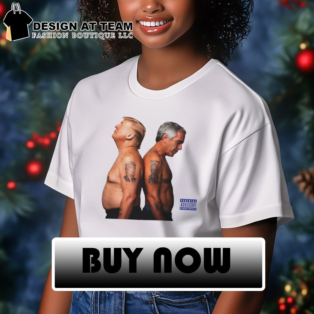Donald Trump and Jeffrey Epstein The Island Tapes Parental Advisory Explicit Content shirt