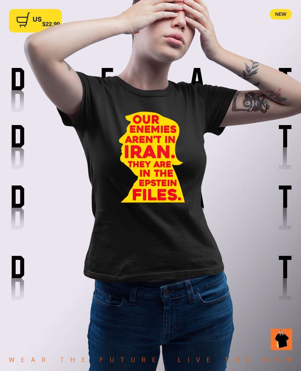 Donald Trump our enemies aren’t in Iran they are in the Epstein Files shirt
