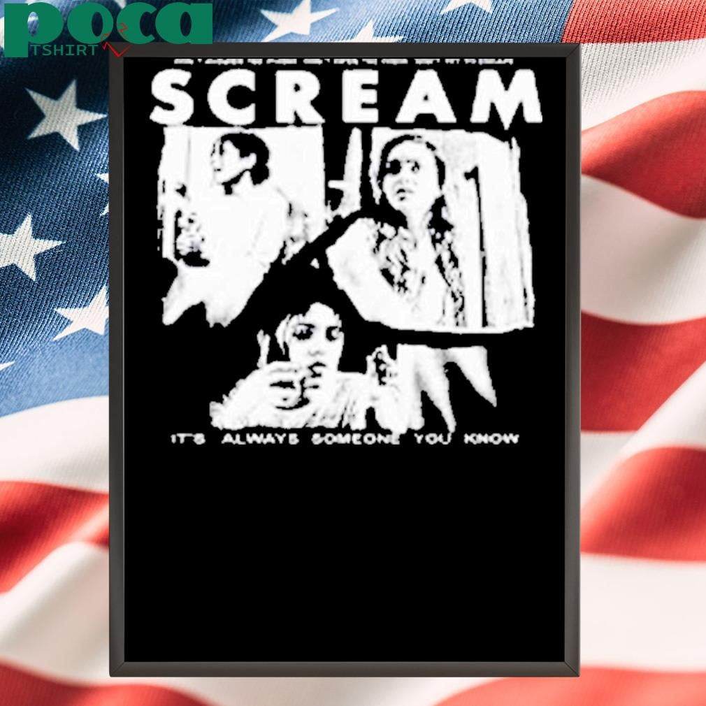 Don’t Answer The Phone Don’t Open The Door Don’t Try To Escape Scream It’s Always Someone You Know T-Shirt