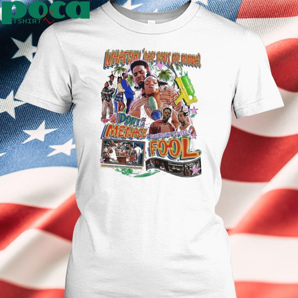 Don’t Be a Menace Movie Parody Graphic shirt