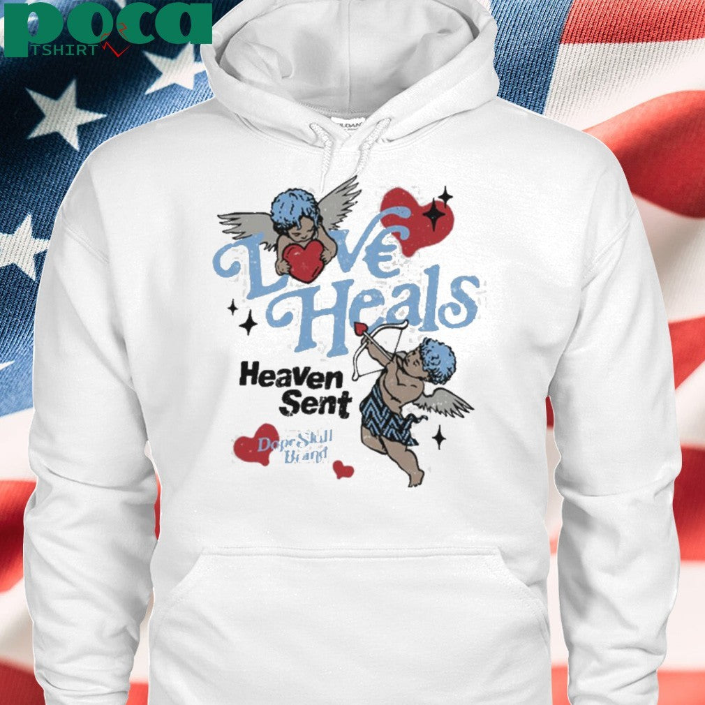 DopeSkill Love Heals Graphic shirt