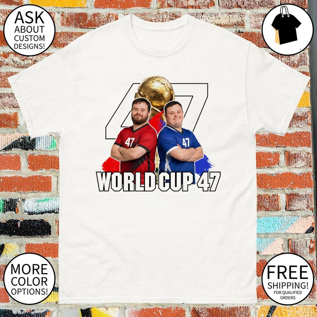 Down World Cup 47 Tournaments 2026 shirt
