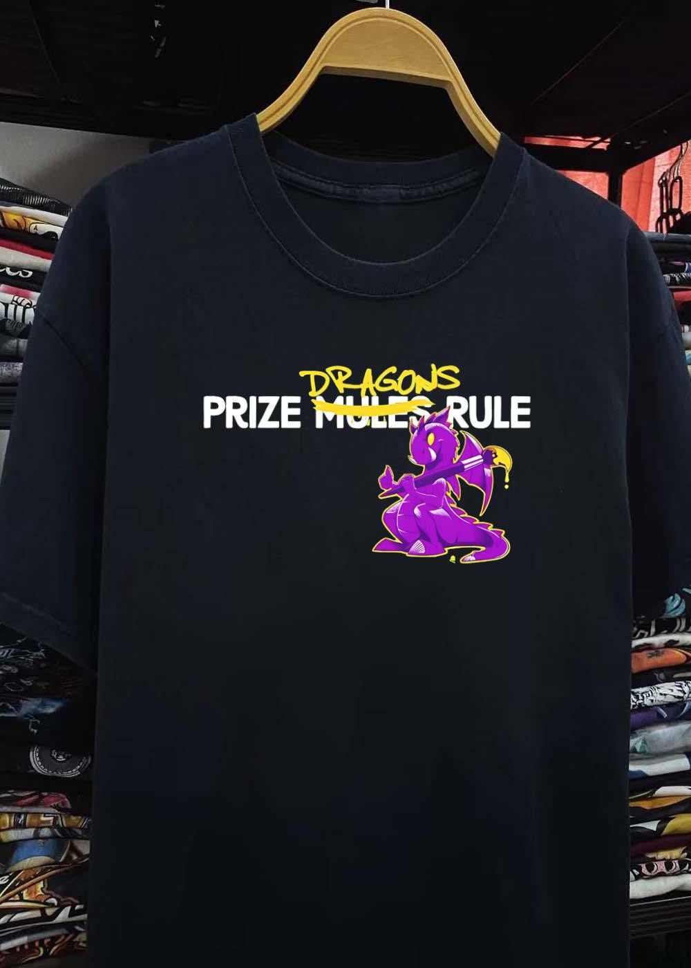 Dragons Paint Prize Mules Rule shirt