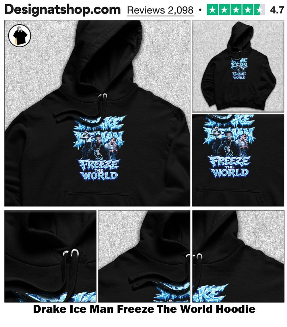 Drake Ice Man Freeze The World shirt