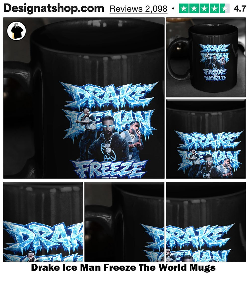 Drake Ice Man Freeze The World shirt