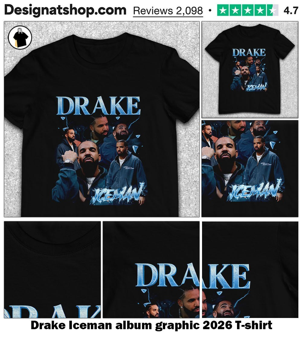 Drake Iceman album graphic 2026 shirt