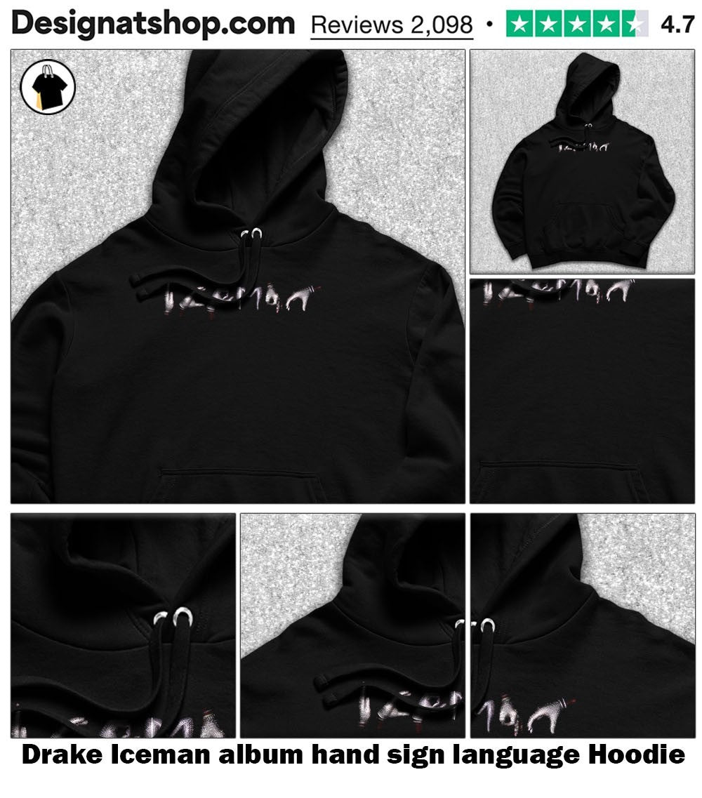 Drake Iceman album hand sign language shirt
