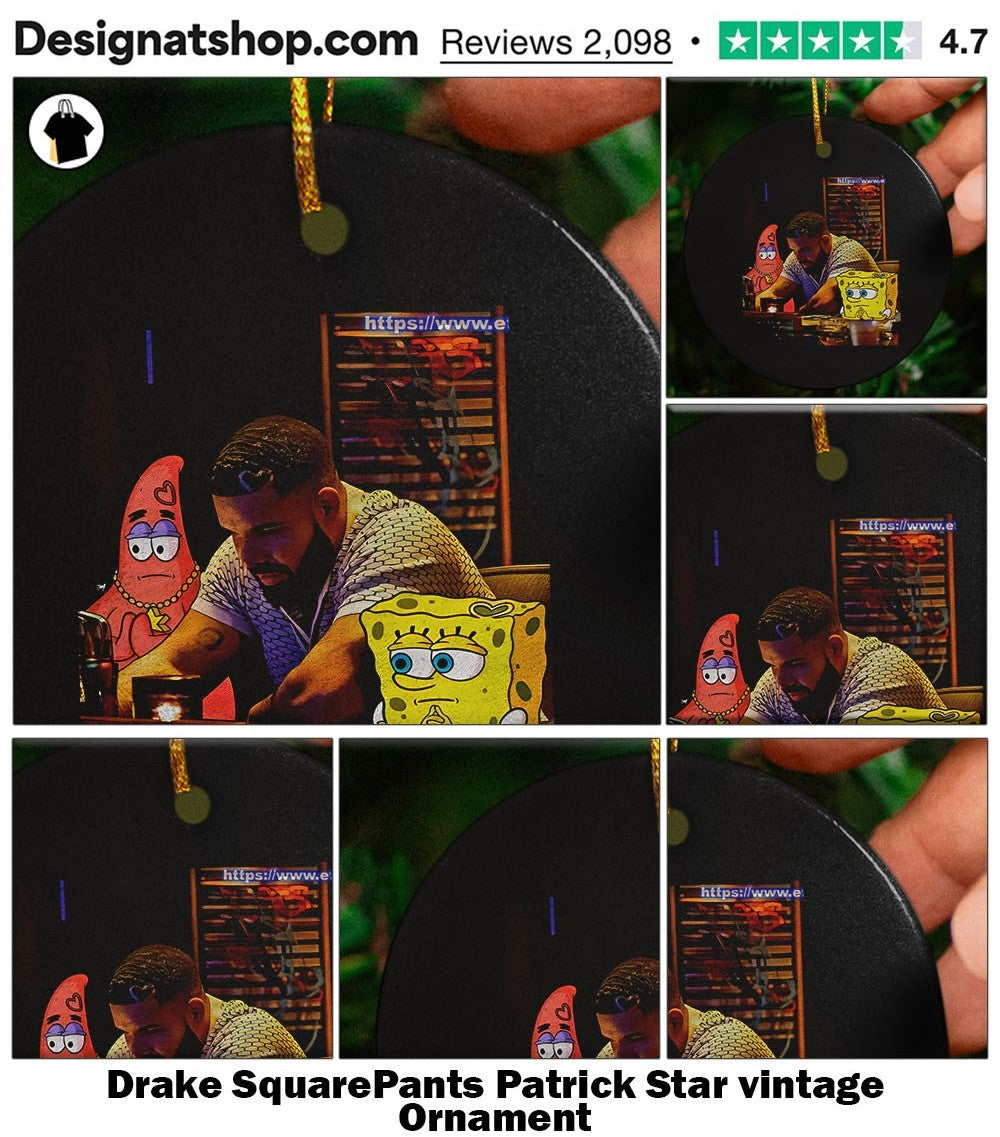 Drake SquarePants Patrick Star vintage shirt