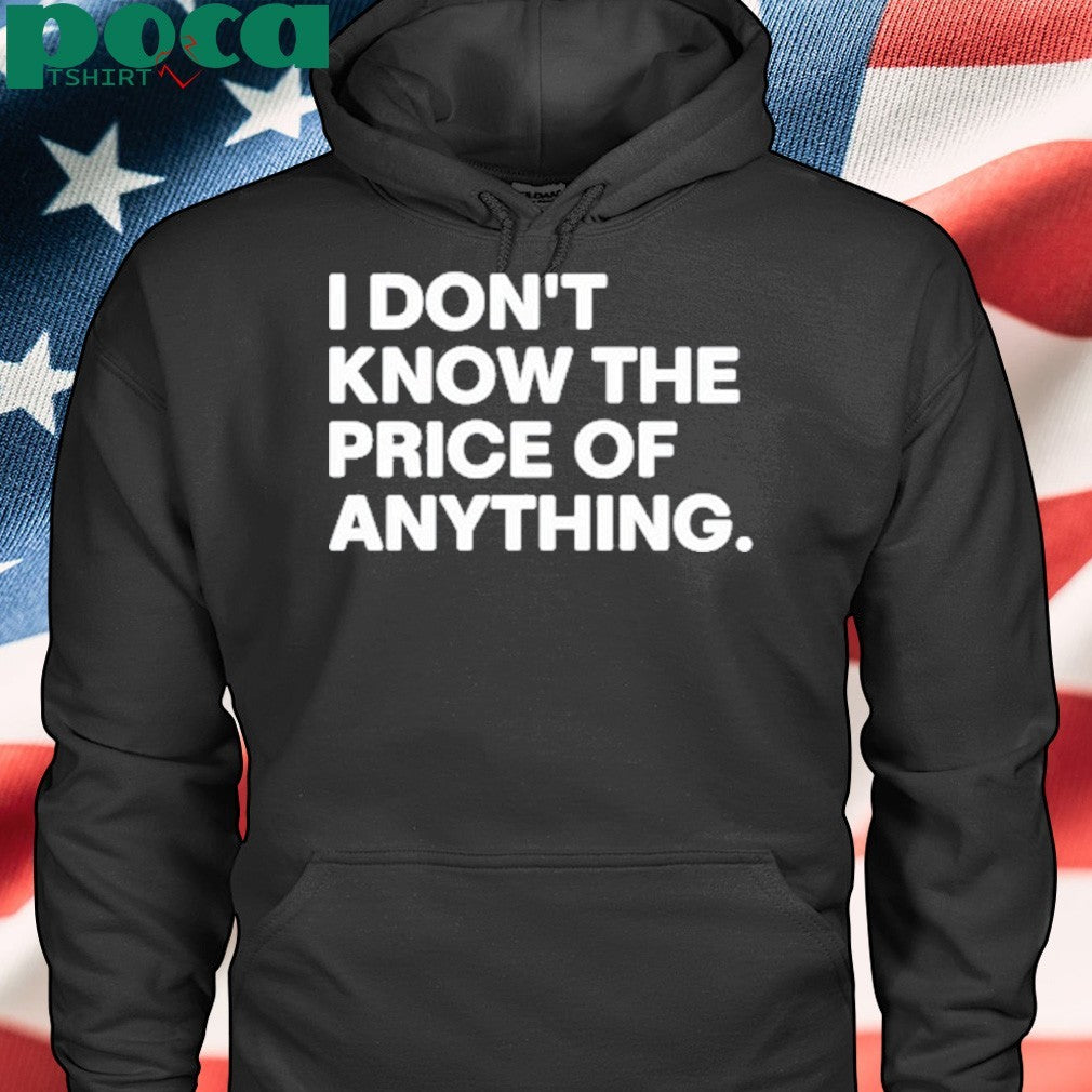 Drew Carey Wearing I Don’t Know The Price Of Anything T-Shirt