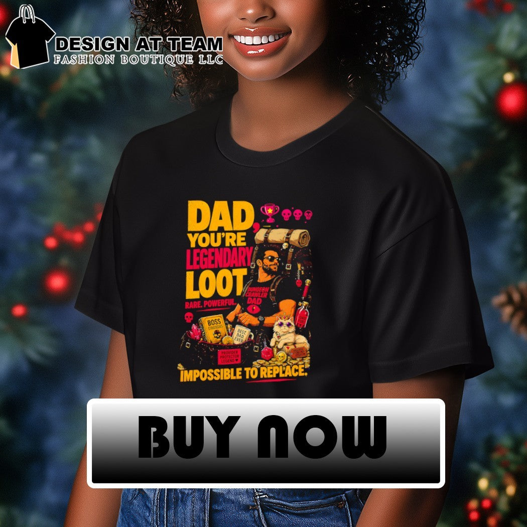 Dungeon Crawler Carl Dad you’re Legendary Loot Rape Powerful Father’s Day 2026 shirt