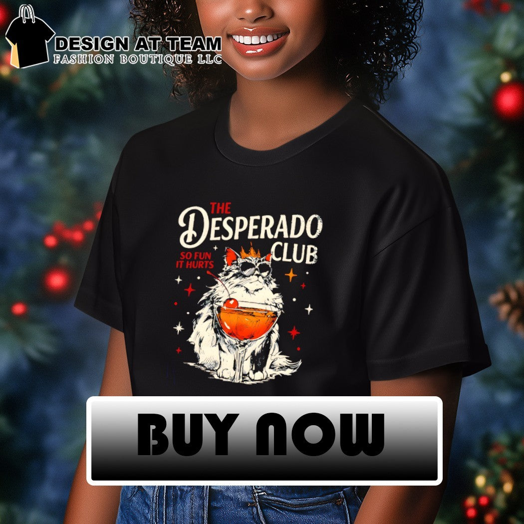 Dungeon Crawler Carl cat the desperado club so fun it hurts shirt