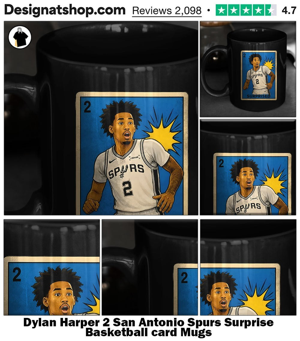 Dylan Harper 2 San Antonio Spurs Surprise Basketball card shirt