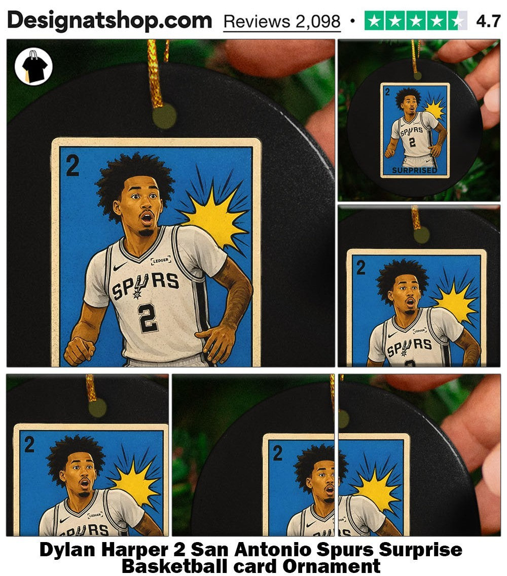 Dylan Harper 2 San Antonio Spurs Surprise Basketball card shirt