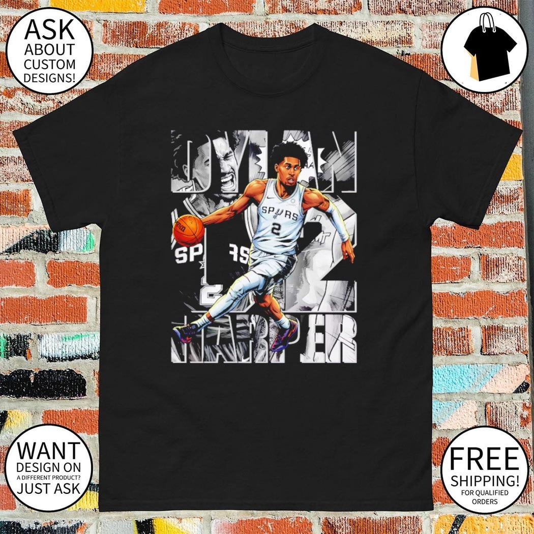 Dylan Harper Comic Image Graphic 02 Spurs shirt
