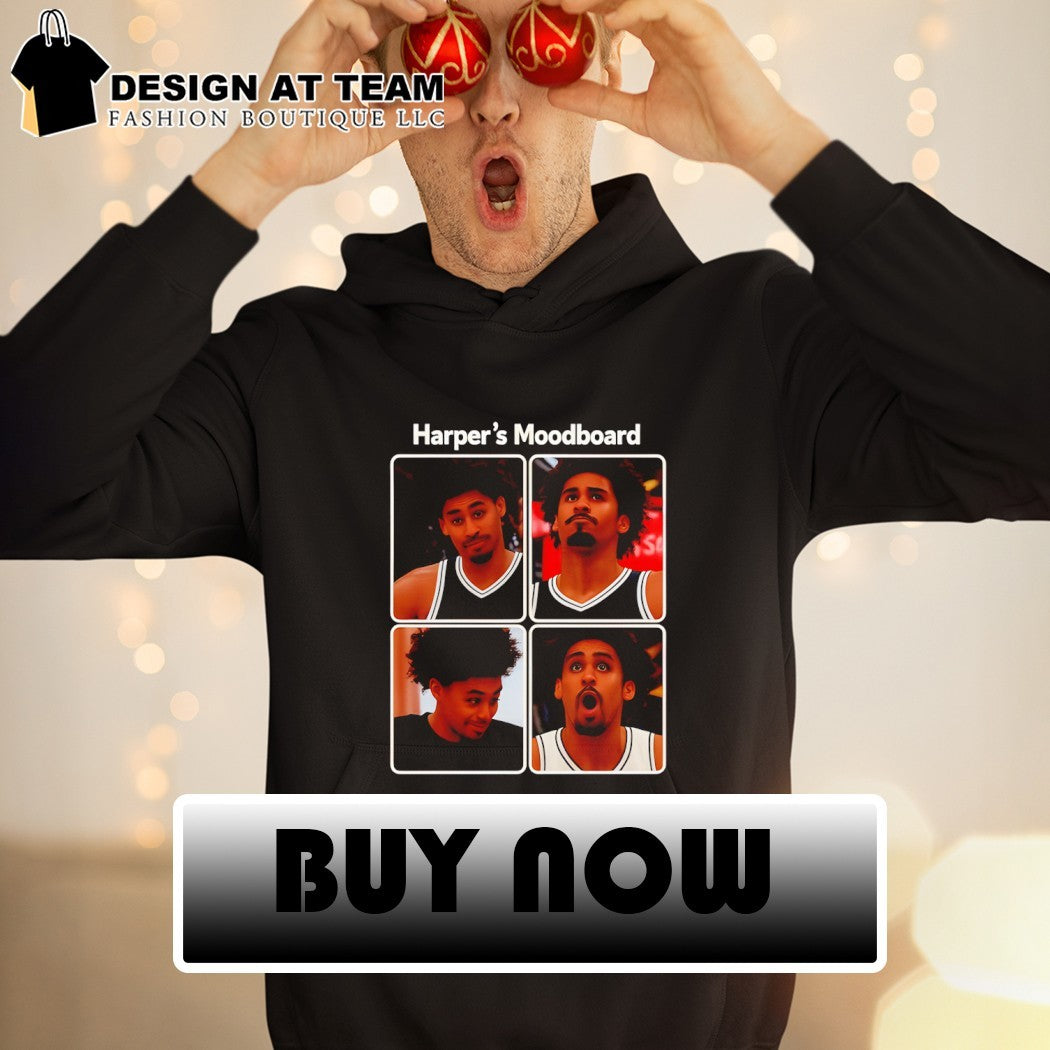 Dylan Harper Moodboard Spurs 2×2 Game Face Collage shirt