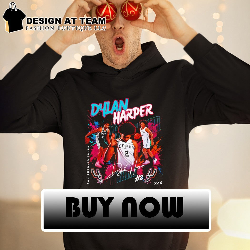 Dylan Harper San Antonio Spurs Basketball Jersey Dylan Harper #2 player team shirt