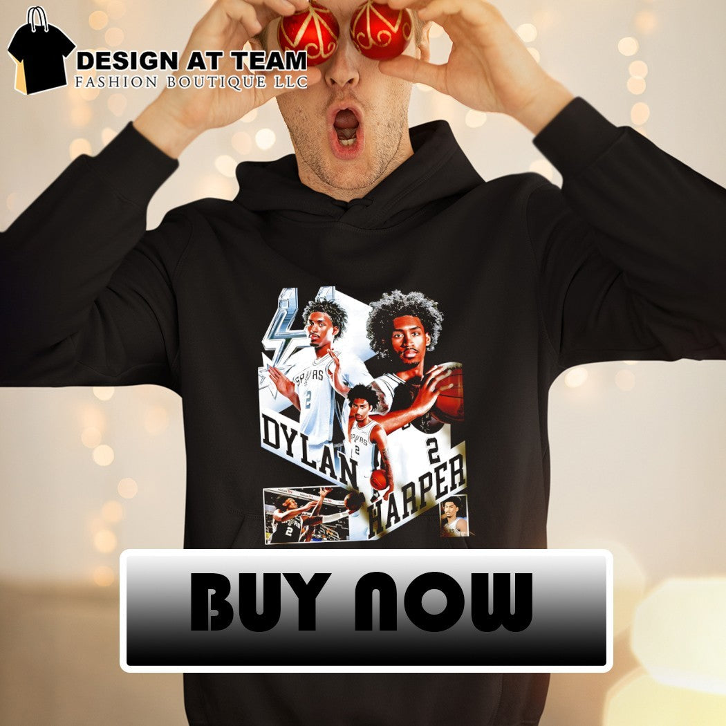 Dylan Harper San Antonio Spurs Basketball Player graphic vintage shirt