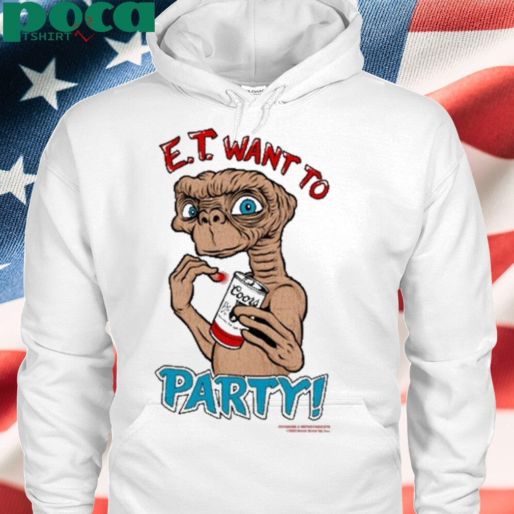 E.T Want To Party Shirt