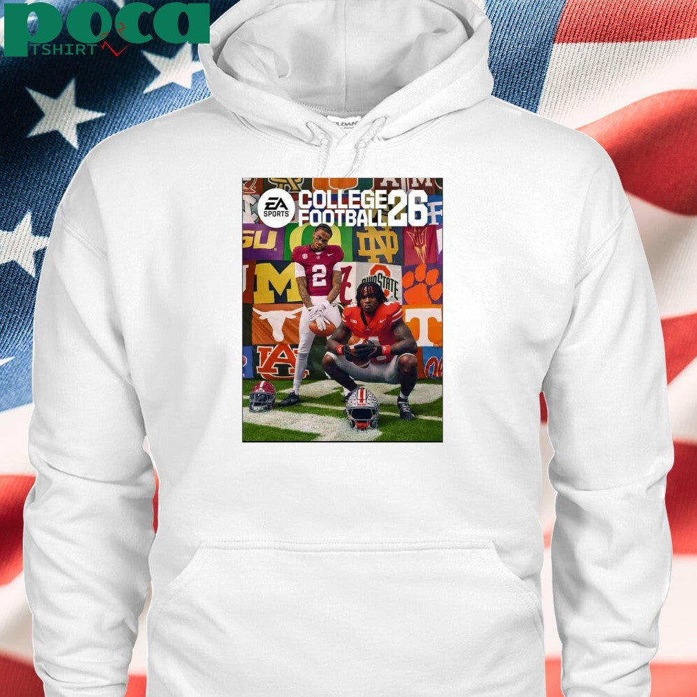 EA College Football 26 Cover Star With Ryan Williams And Jeremiah Smith shirt