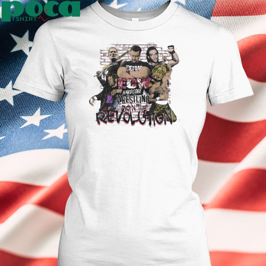 ECW Hardcore Wrestling Revolution shirt