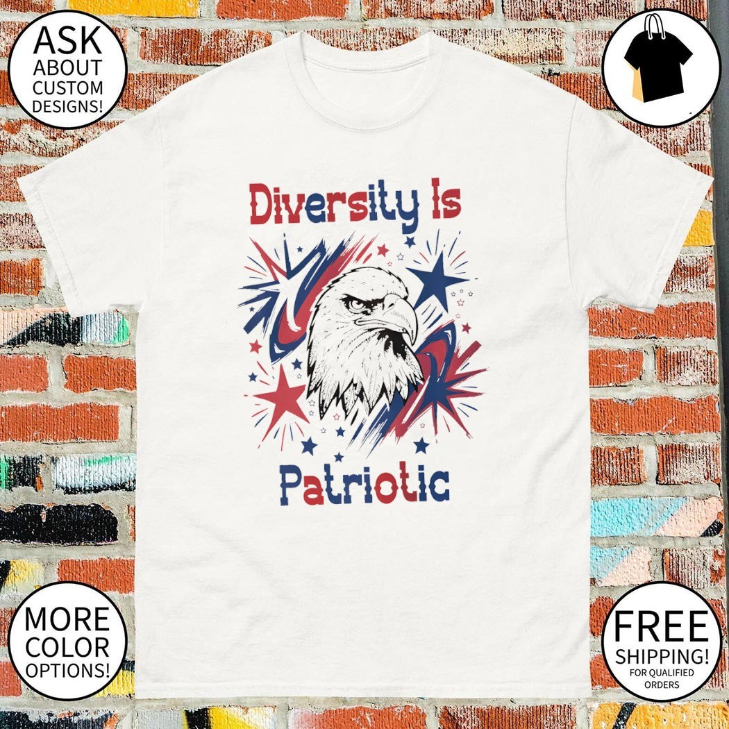 Eagle Diversity Is Patriotic Fourth of July 2026 shirt