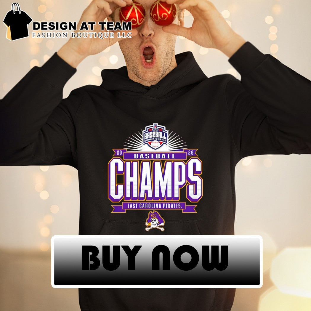 East Carolina Pirates 2026 American Conference Baseball Champions 2026 shirt