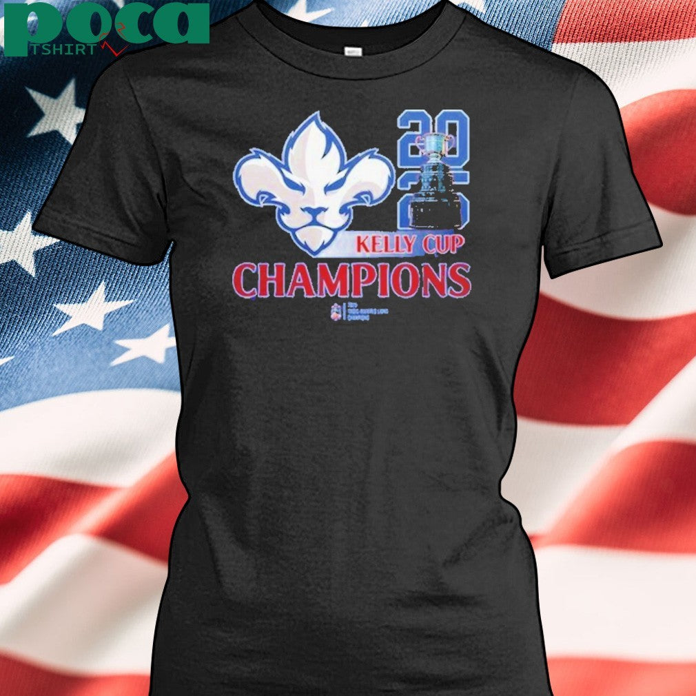 East Coast Hockey League Champions 2025 Trois-Rivieres Lions shirt