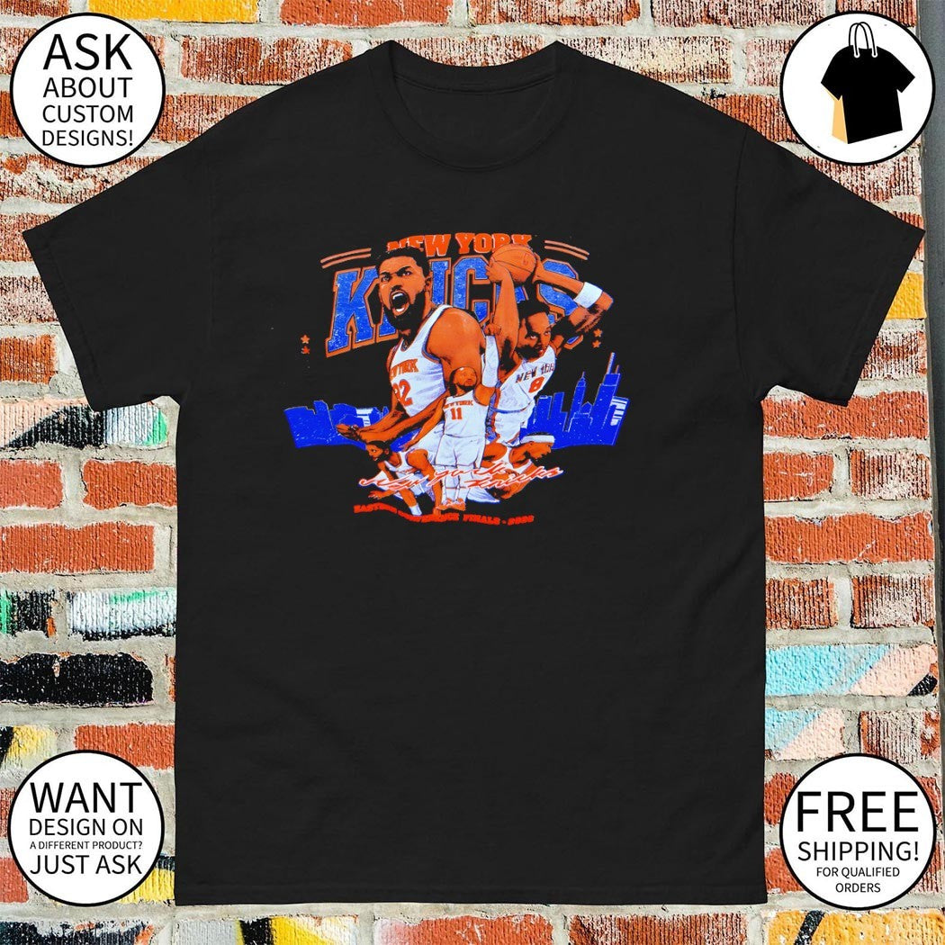 Eastern Conference Champions NBA Finals NY Knicks basketball player 2025-2026 shirt