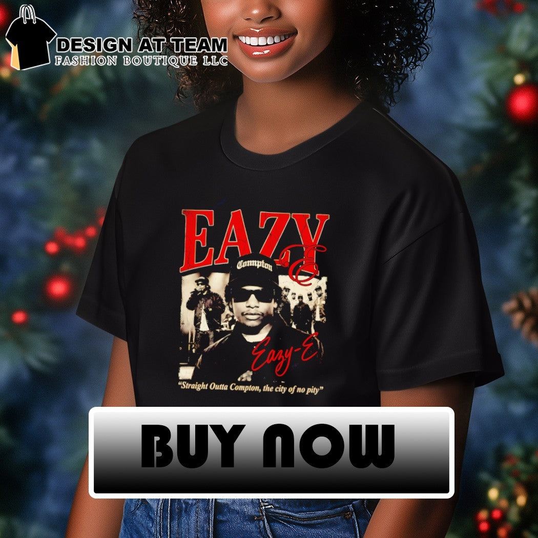 Eazy-E straight outta compton the city of no pity vintage shirt