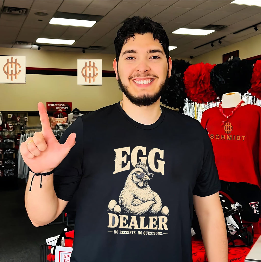 Egg dealer no receipts no questions vintage shirt