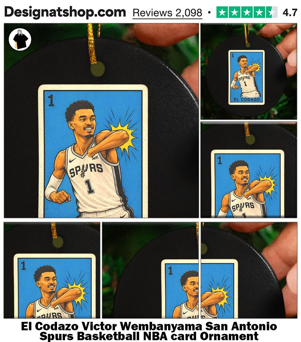 El Codazo Victor Wembanyama San Antonio Spurs Basketball NBA card shirt
