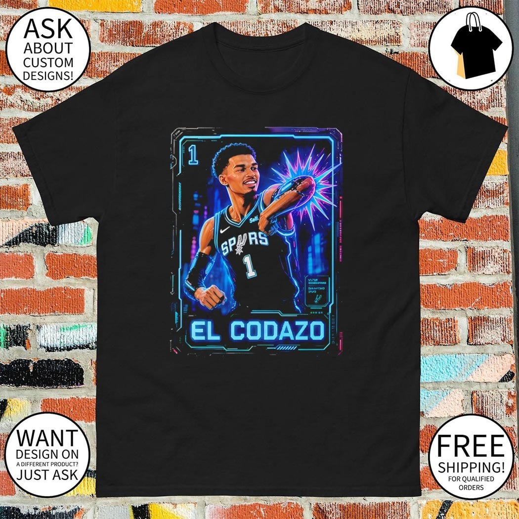 El Codazo Victor Wembanyama elbow San Antonio Spurs Basketball Loteria Style shirt