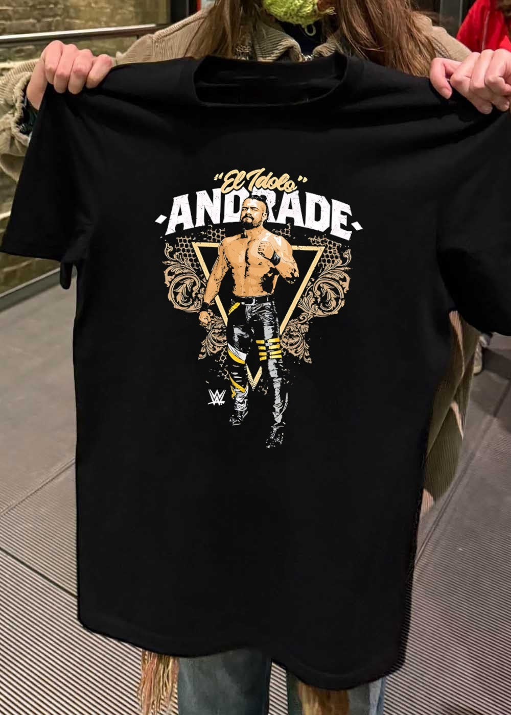 El Idolo Andrade Professional Wrestling Star Men’s Graphic T-Shirt