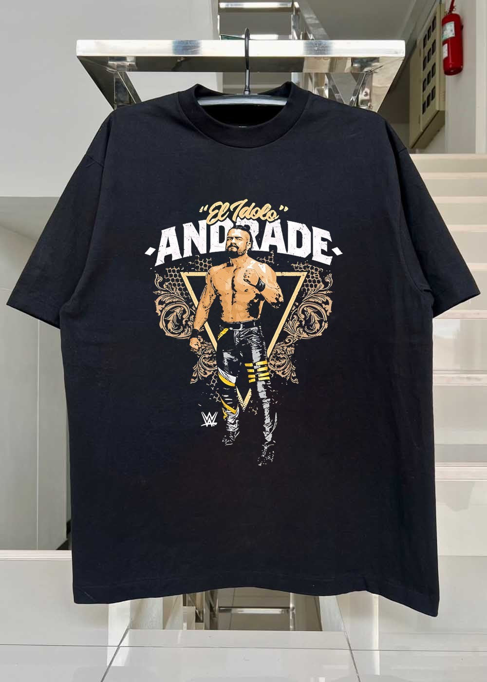 El Idolo Andrade Professional Wrestling Star Men’s Graphic T-Shirt