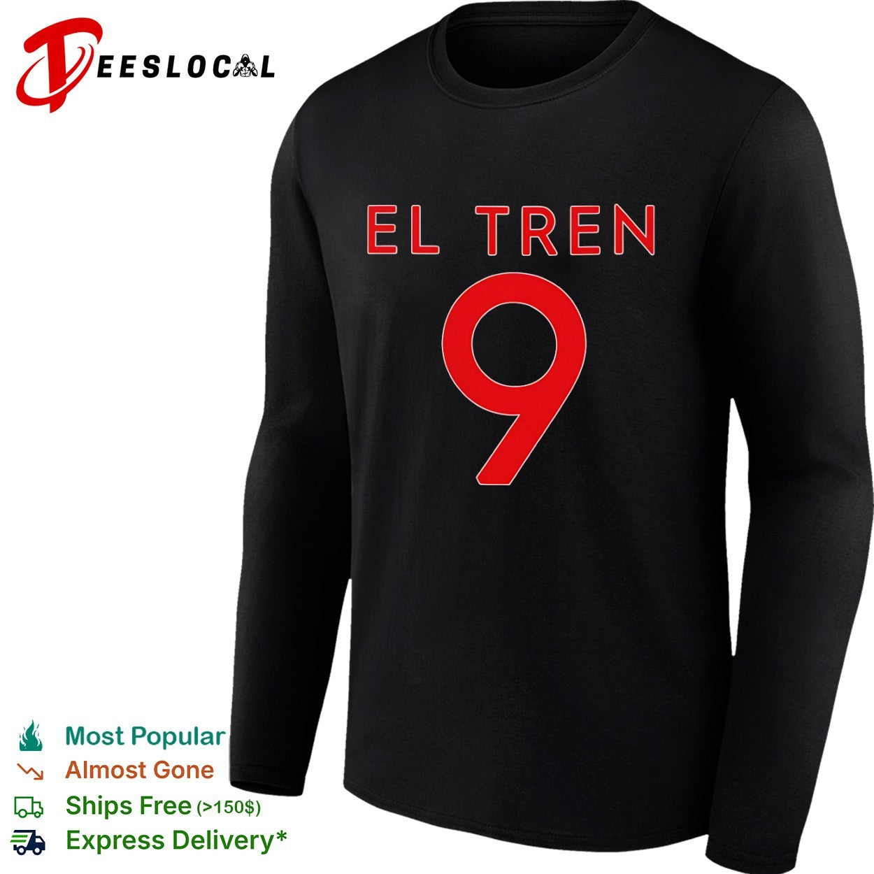 El Tren 9 Julio Rodriguez Seattle Mariners Shirt