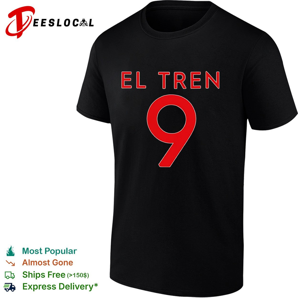 El Tren 9 Julio Rodriguez Seattle Mariners Shirt