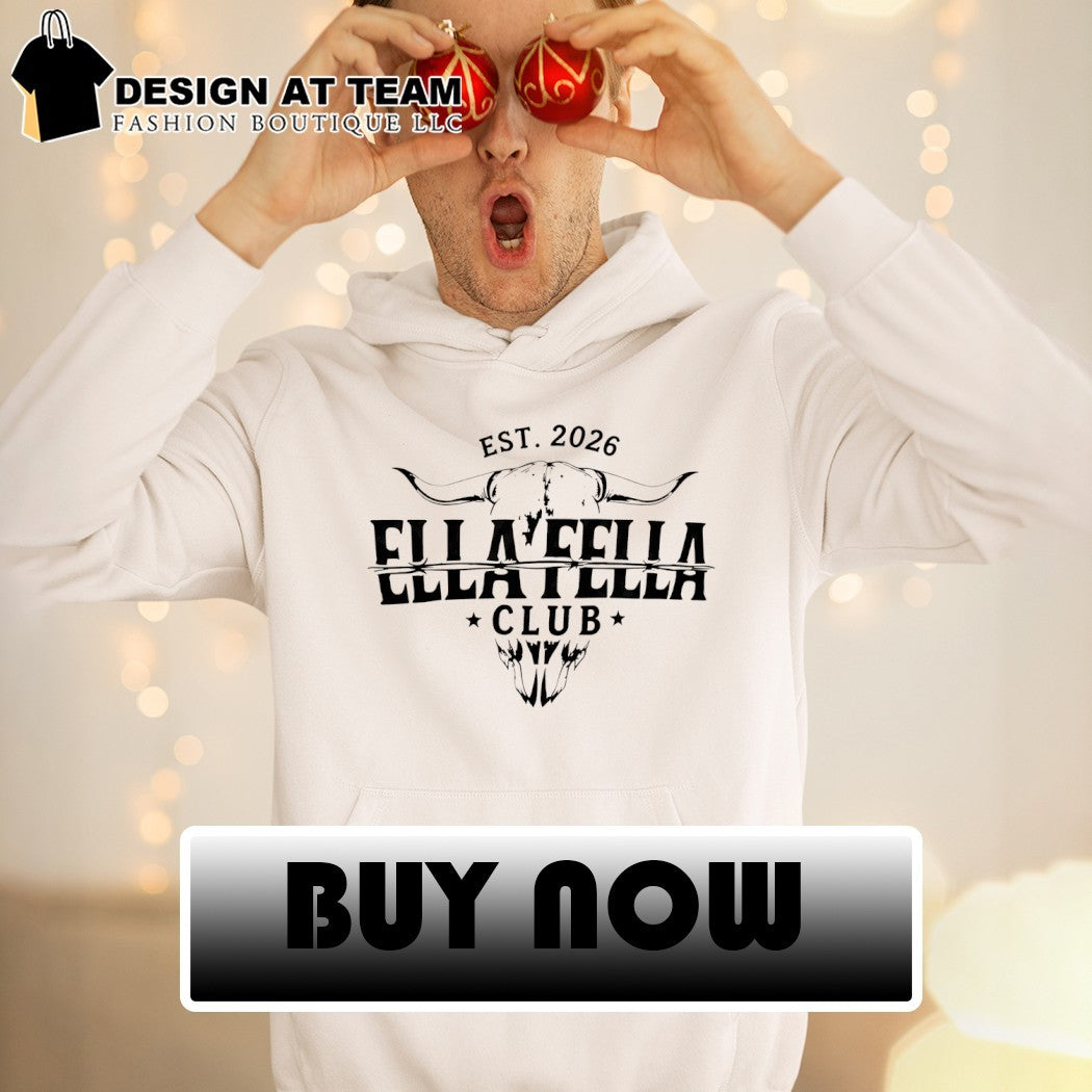 Ella Fella Club Skull Cattle Skull est 2026 shirt
