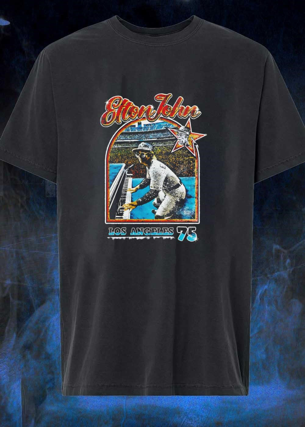 Elton John Playing Piano Los Angeles 75 shirt(1)