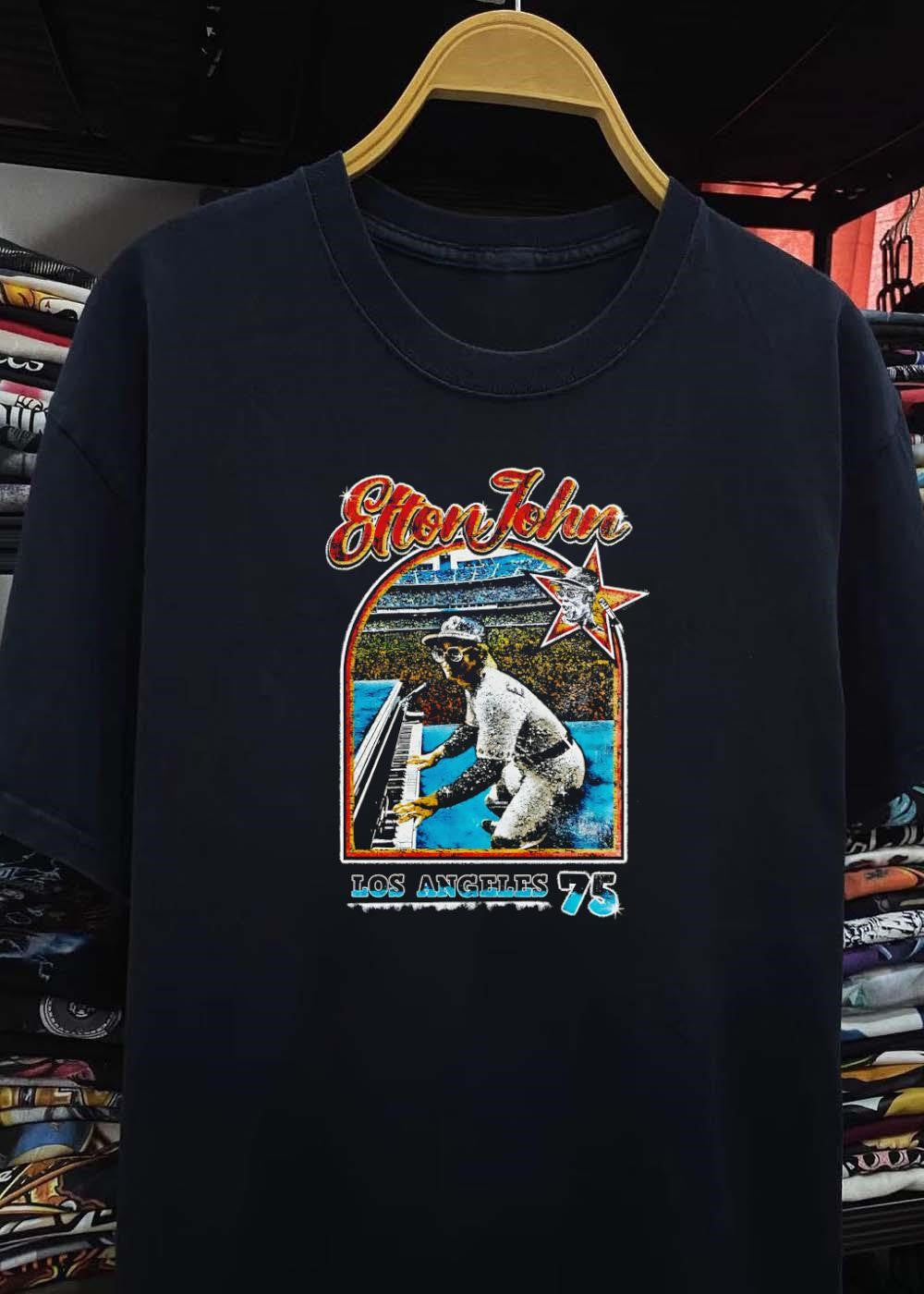 Elton John Playing Piano Los Angeles 75 shirt(1)
