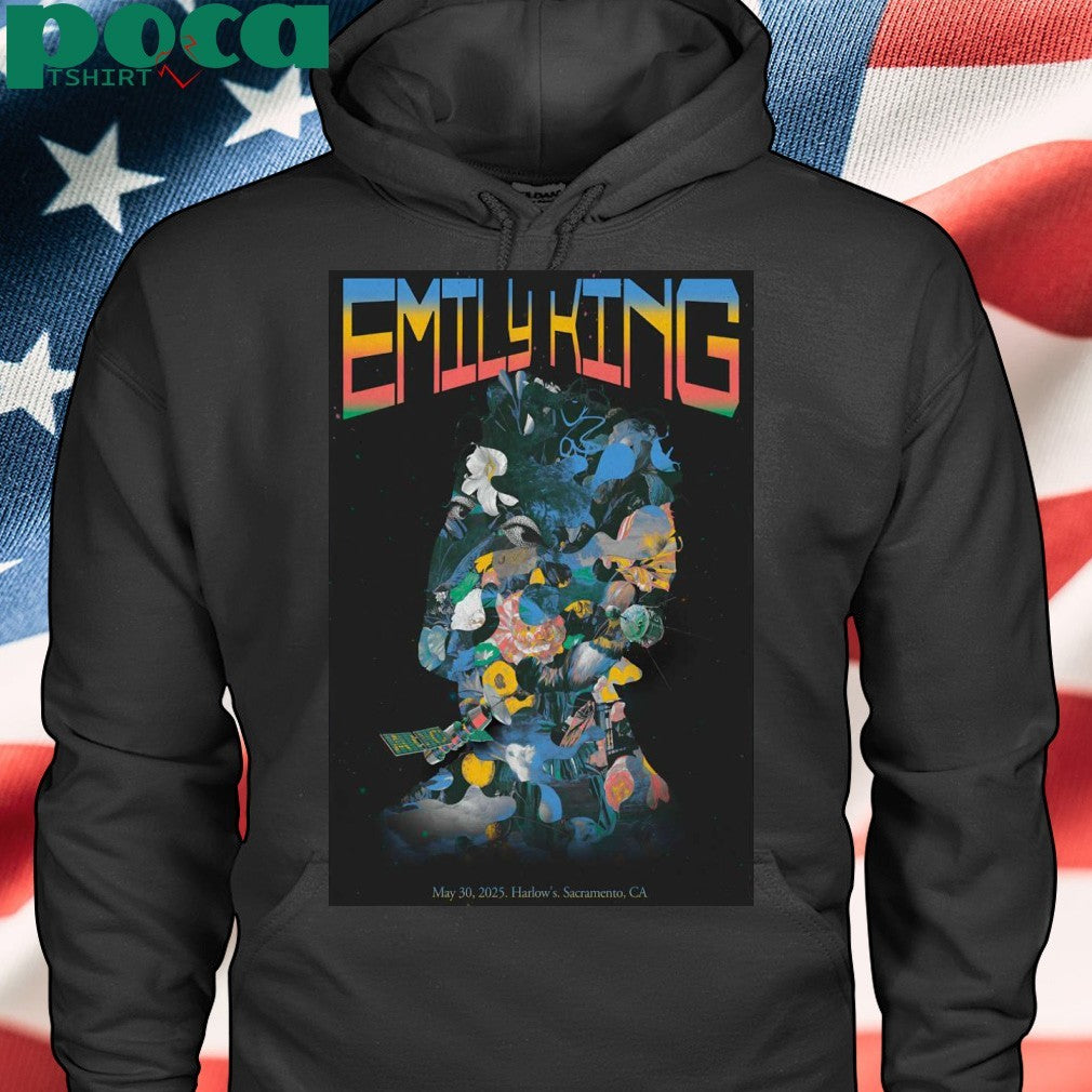 Emily King May 30 2025 Sacramento CA Poster Shirt