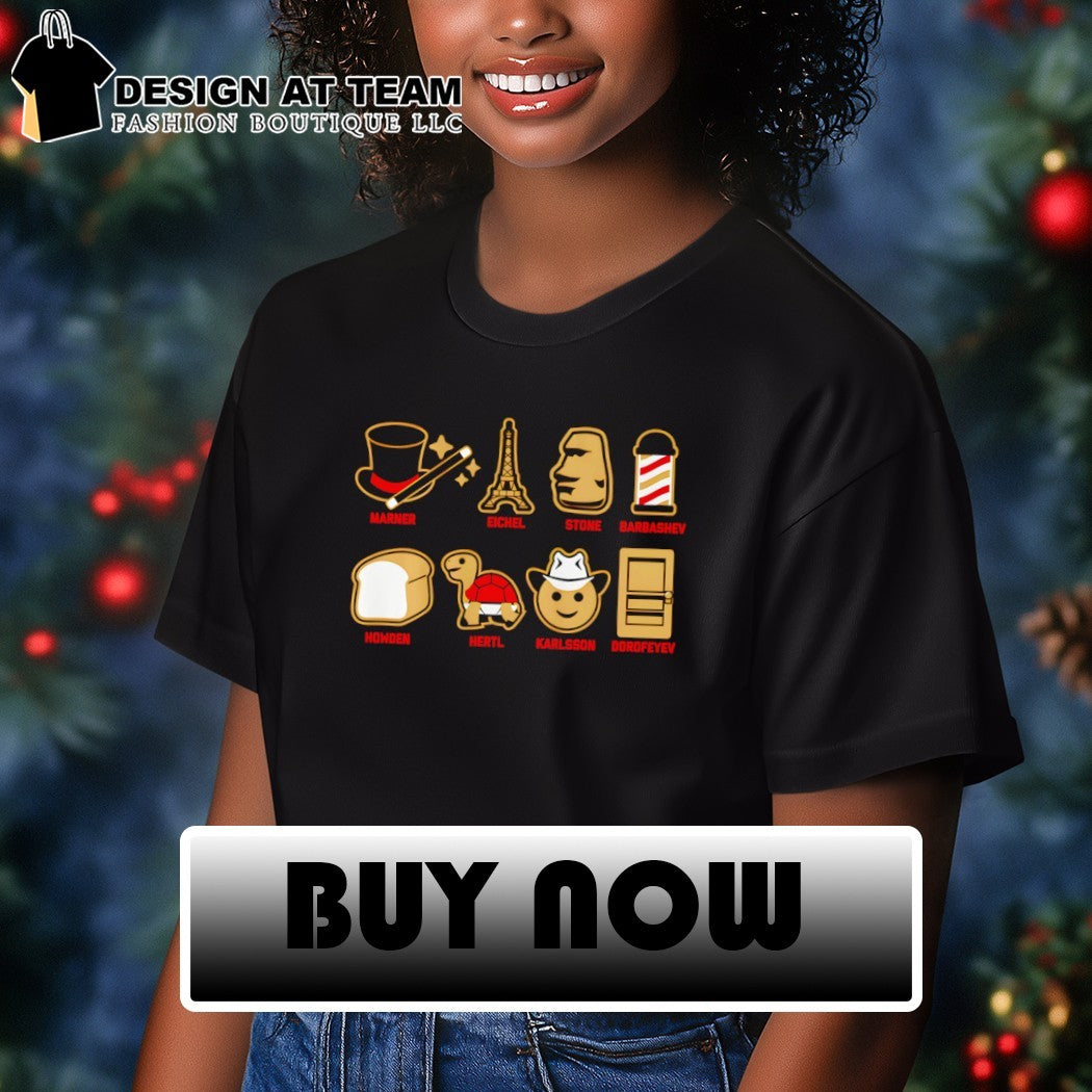 Emoji Stars Marner Eichel Stone Barbashev Vegas Golden Knights Hockey NHL 2026 shirt