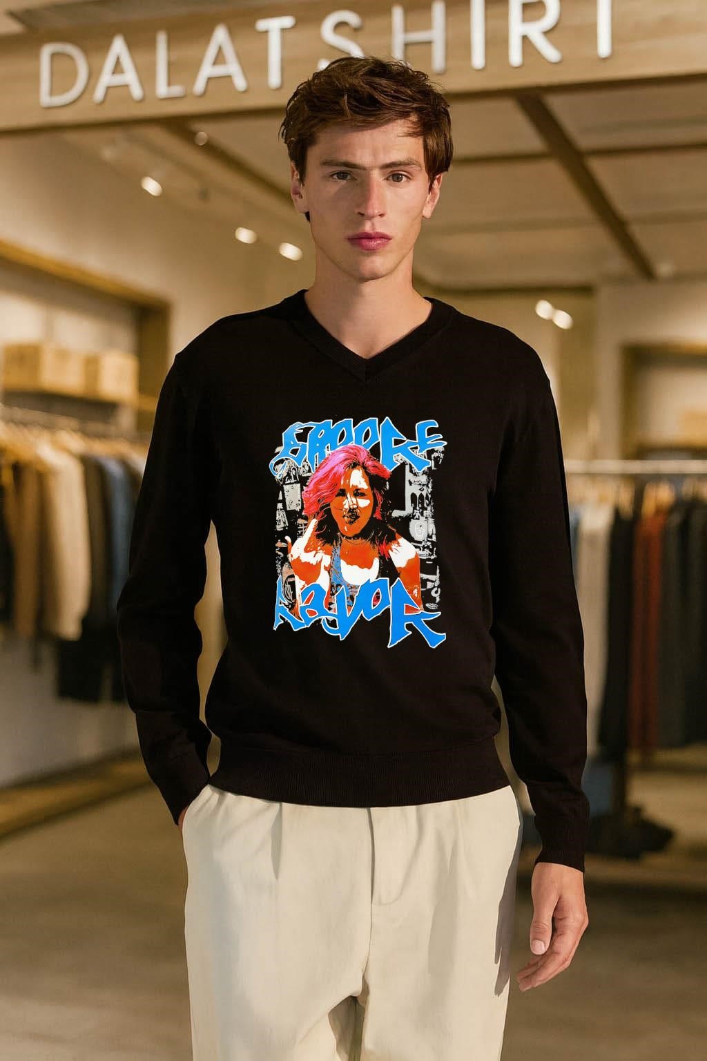 Empire Razor Japanese Female Wrestler Middle Finger Punk Rock Style shirt